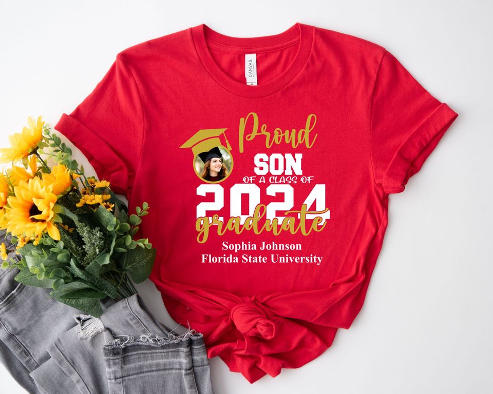 Personalized 2024 Garduation Matching Shirt, Personalized Graduation Shirt