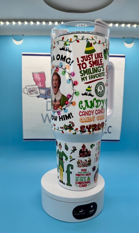 40oz Christmas Tumbler