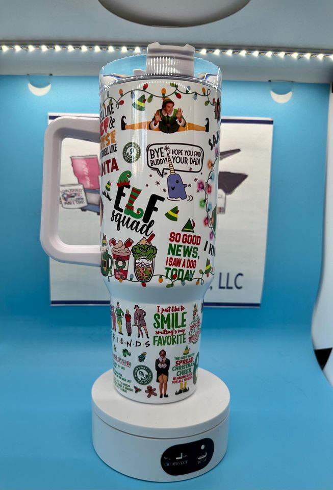 40oz Christmas Tumbler
