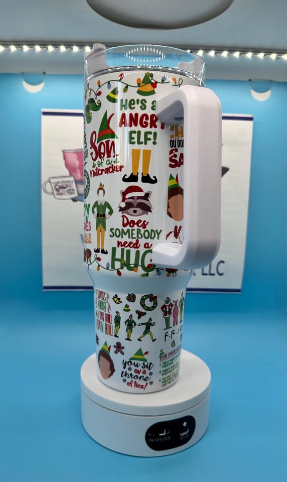 40oz Christmas Tumbler
