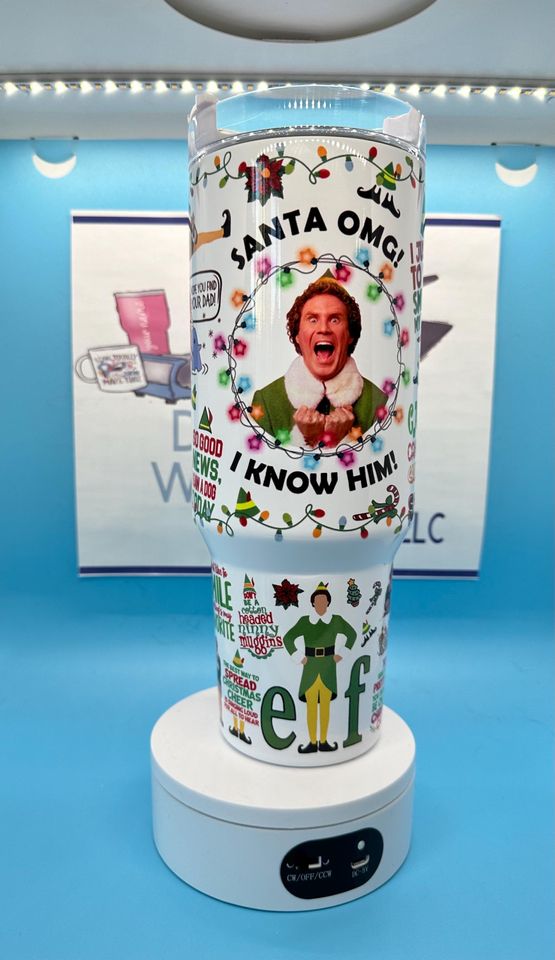 40oz Christmas Tumbler