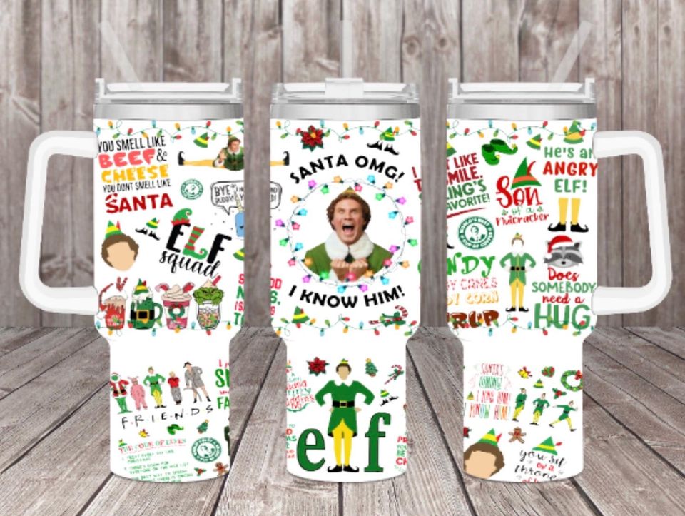 40oz Christmas Tumbler