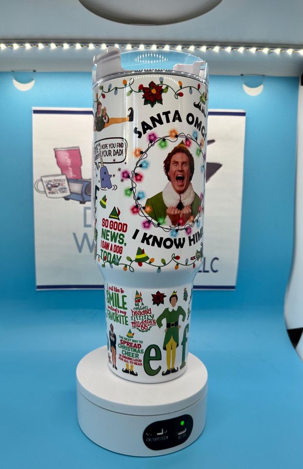 40oz Christmas Tumbler