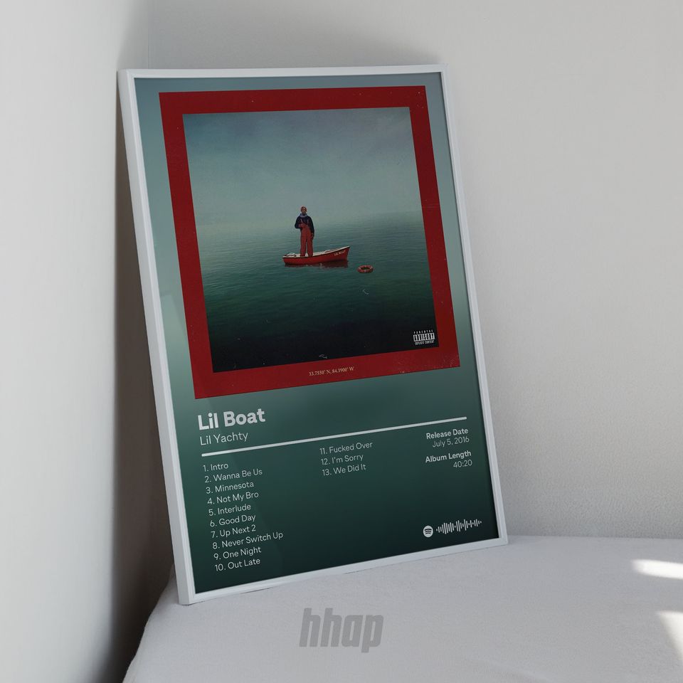 Lil Yachty - Lil Boat - Album Poster