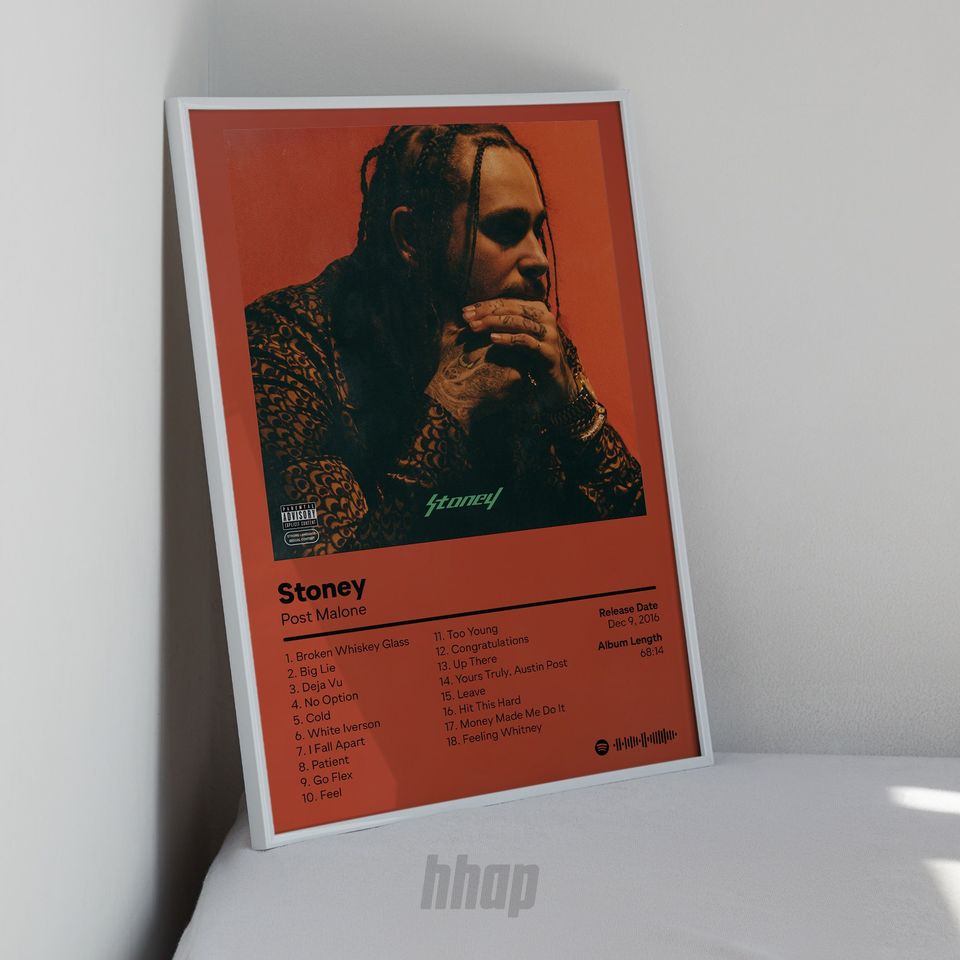 Post Malone - Stoney - Album Poster