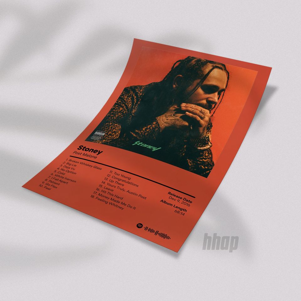 Post Malone - Stoney - Album Poster