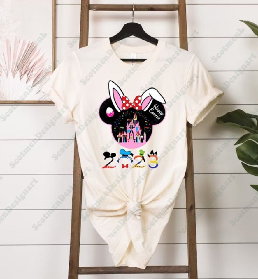 Disney Easter Shirt, Disney Bunny Easter shirt, Disney Easter matching shirts