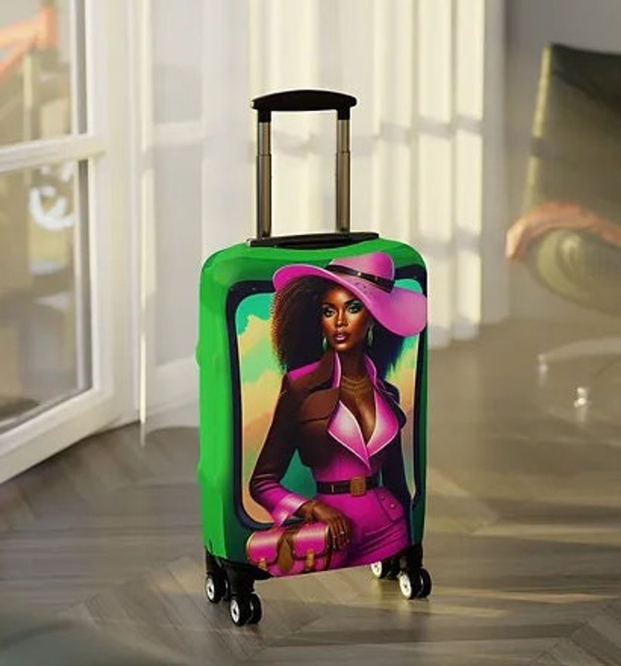 Black Sorority PG Luggage Cover