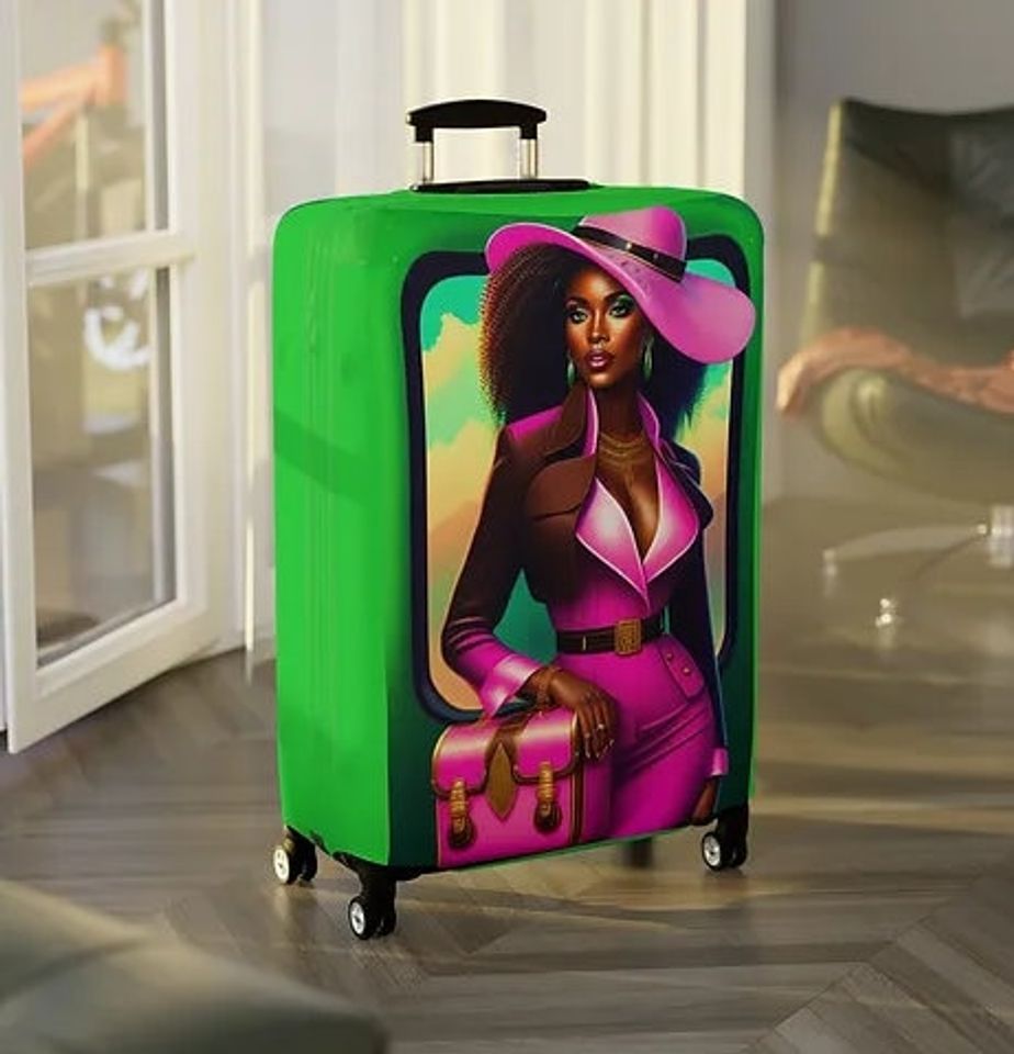 Black Sorority PG Luggage Cover