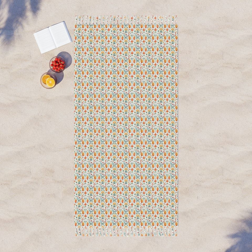 Boho Beach Cloth, Hippie Beach Throw