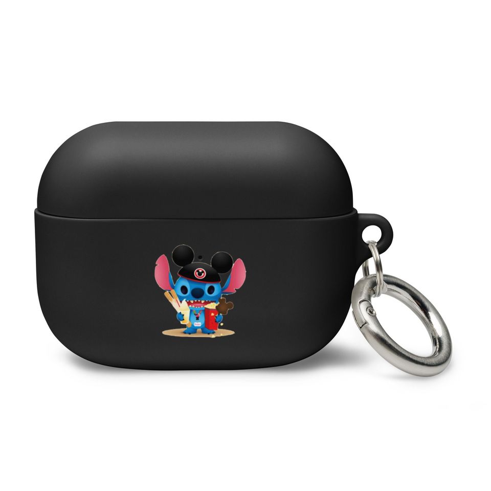 Cute Disneyland Stitch Cartoon Rubber Case for AirPods