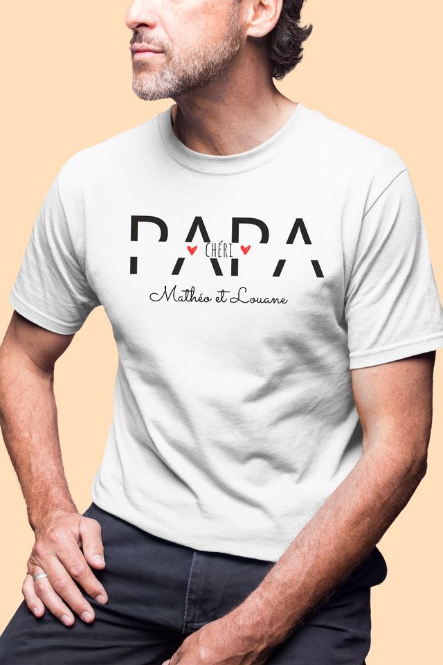 Personalized loving daddy t-shirt, Father's Day, daddy birthday