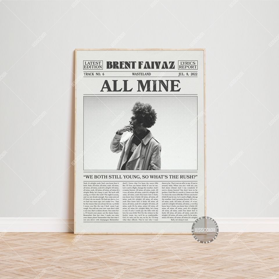 Brent Faiyaz Poster