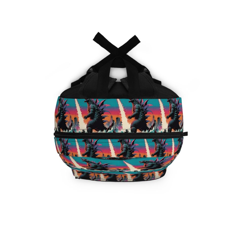god zilla wars Backpack, Fantasy Monster Backpack, Student, travel, everyday bag