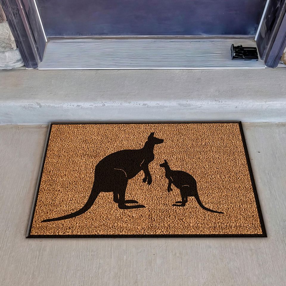 Modern Custom Doormat Rug for Entryway and Salon, Easy to Clean Non-Slip Rug