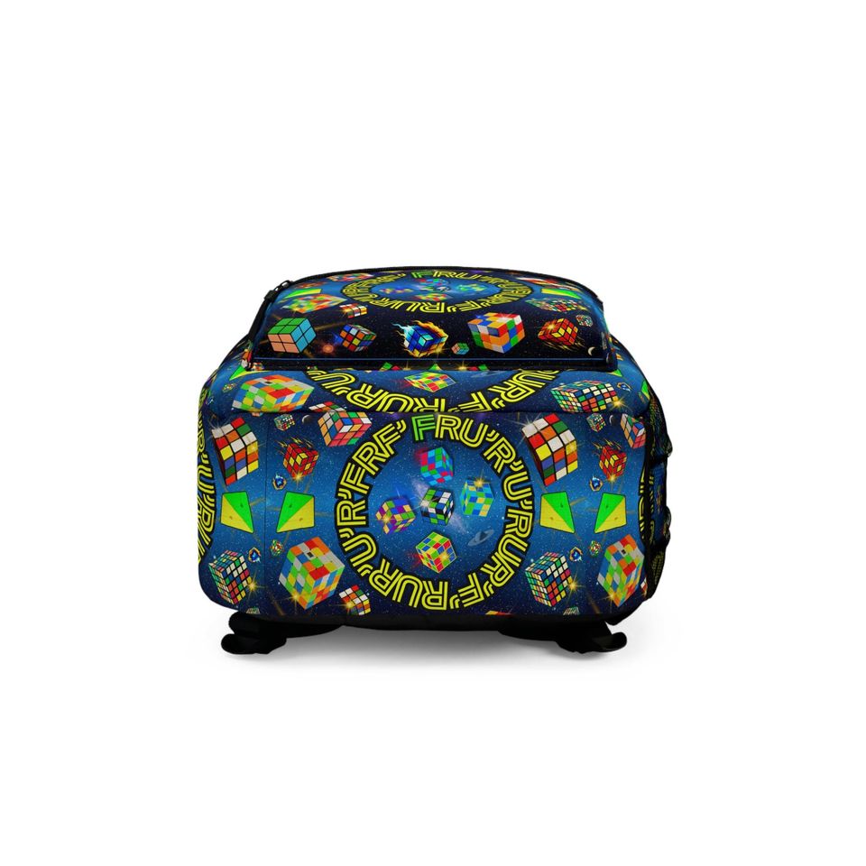 Speedcuber Backpack, Cube Solver Bag, Puzzle Lover Rucksack, Algorithm Carryall, Speed Cube Enthusiast Pack
