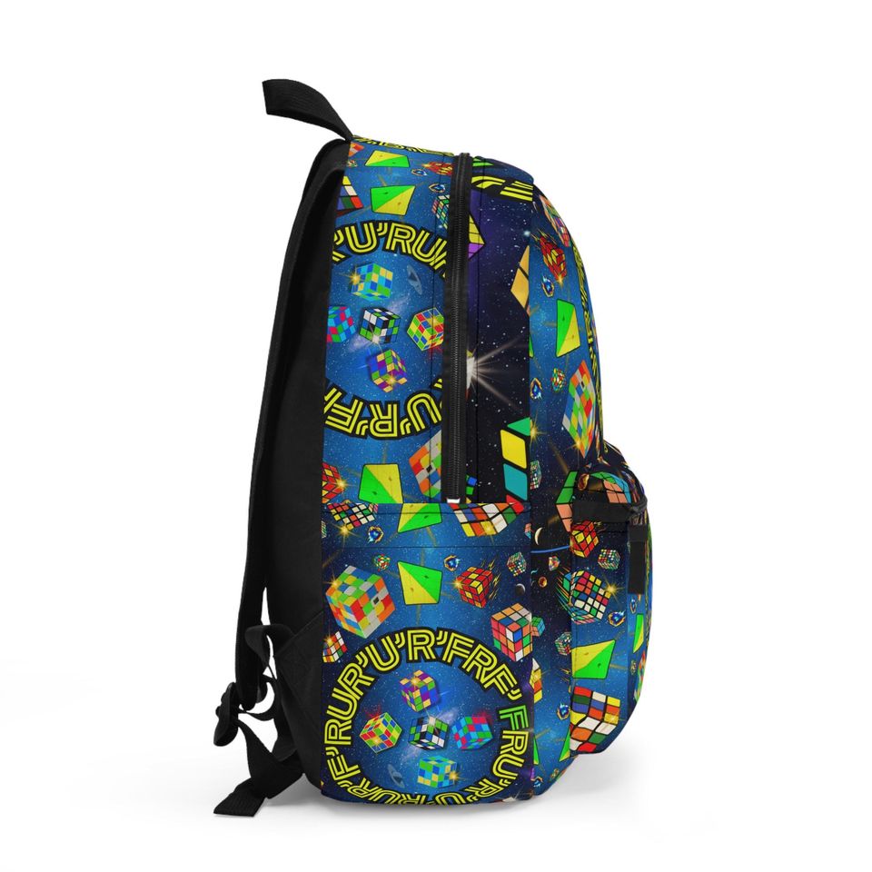 Speedcuber Backpack, Cube Solver Bag, Puzzle Lover Rucksack, Algorithm Carryall, Speed Cube Enthusiast Pack