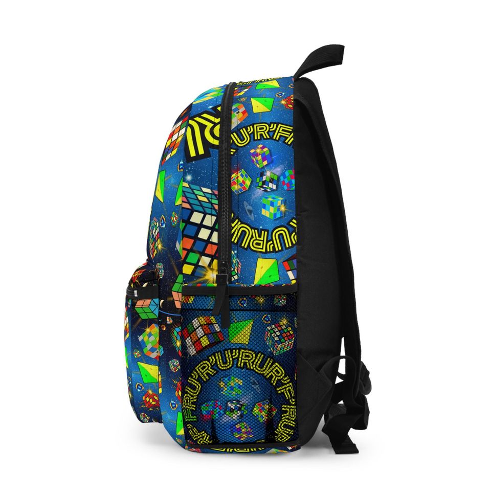 Speedcuber Backpack, Cube Solver Bag, Puzzle Lover Rucksack, Algorithm Carryall, Speed Cube Enthusiast Pack