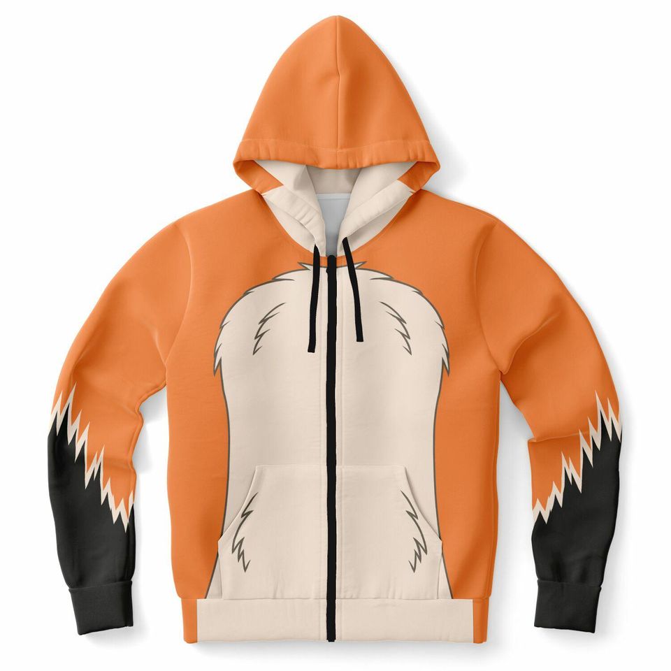Fox Zip-Up Hoodie
