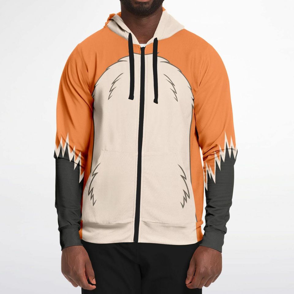 Fox Zip-Up Hoodie