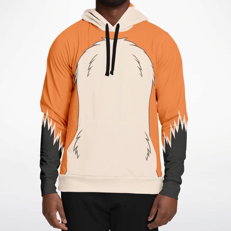 Orange Fox Hoodie