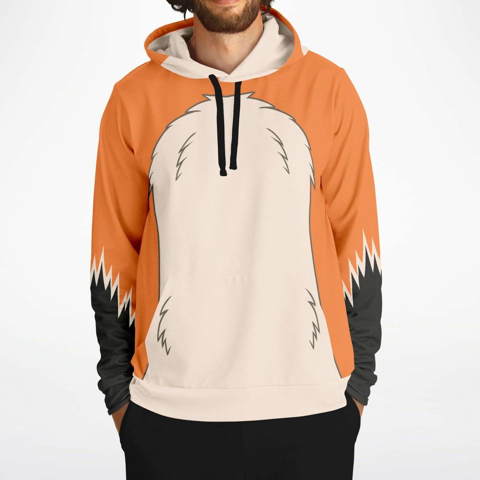 Orange Fox Hoodie