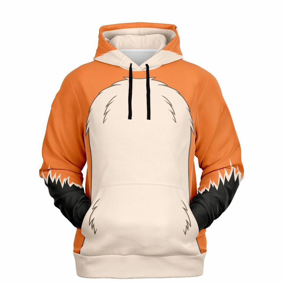 Orange Fox Hoodie