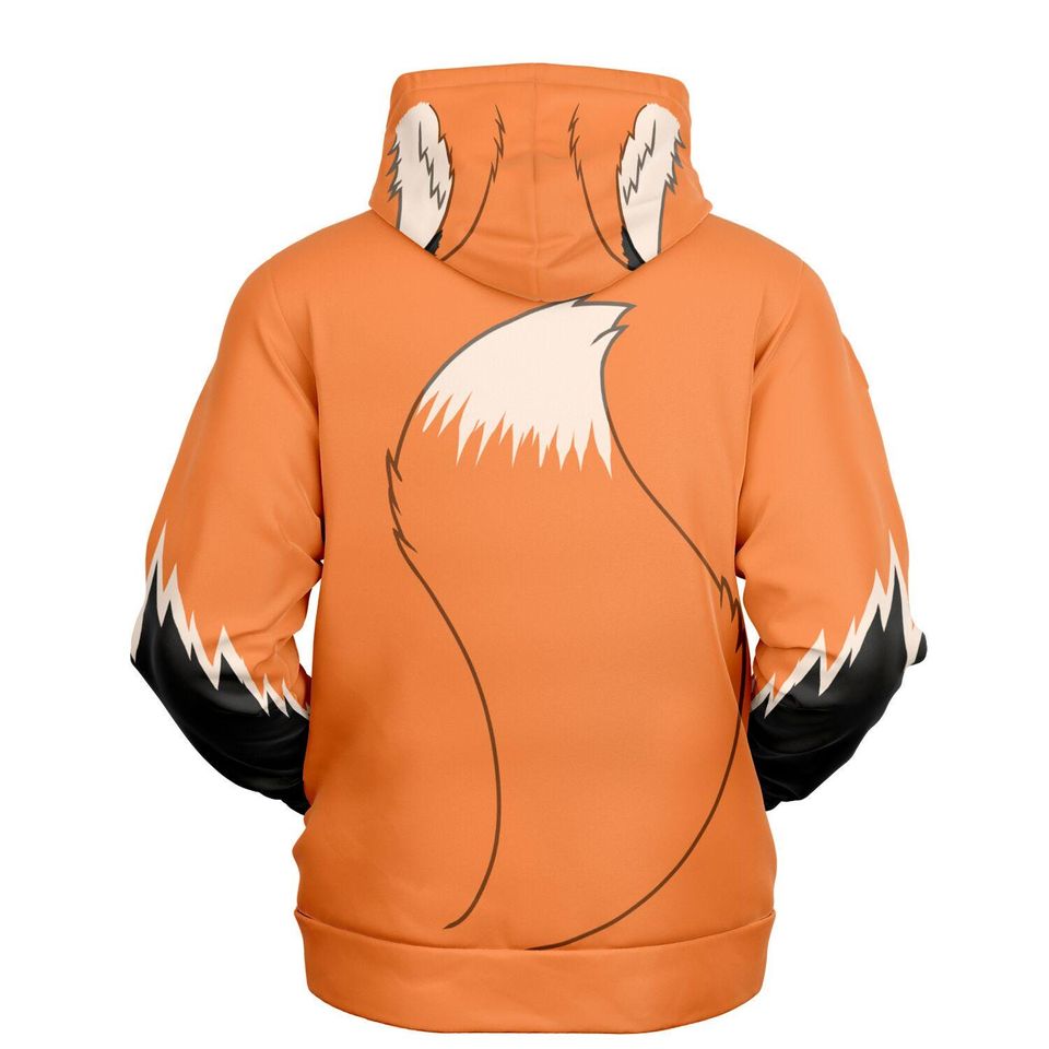 Orange Fox Hoodie