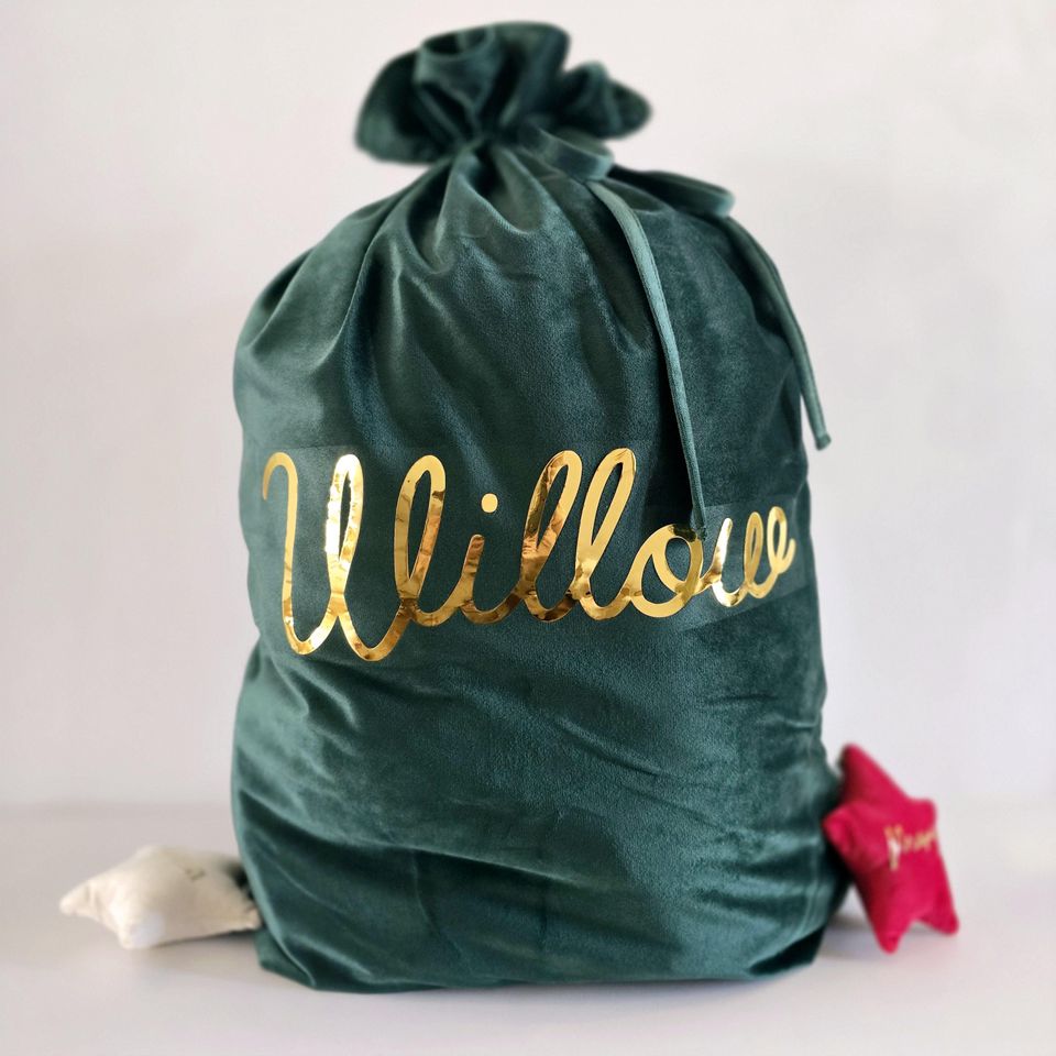 Christmas Sack | Personalised | Drawstring | Large |