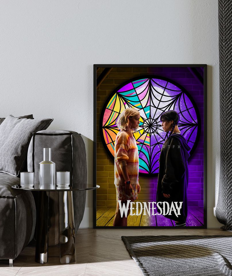 Wednesday Enid Poster