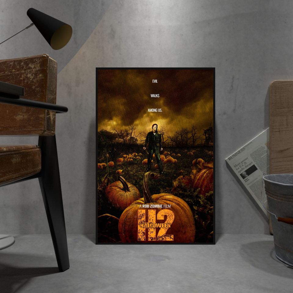 Halloween Poster, Michael Myers Wall Art, Wall Decor