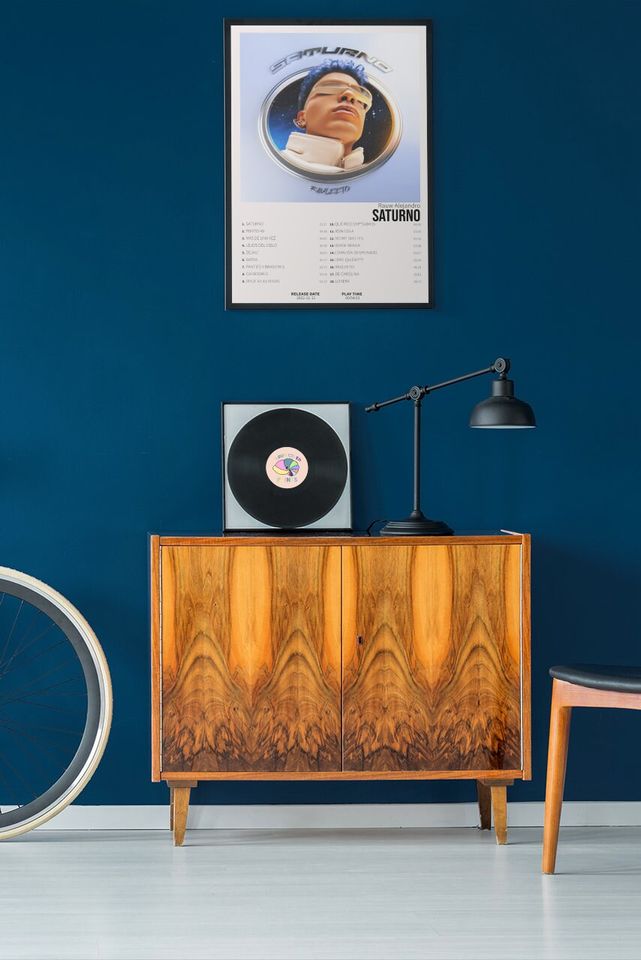 Rauw Alejandro - SATURNO | Album Cover Poster