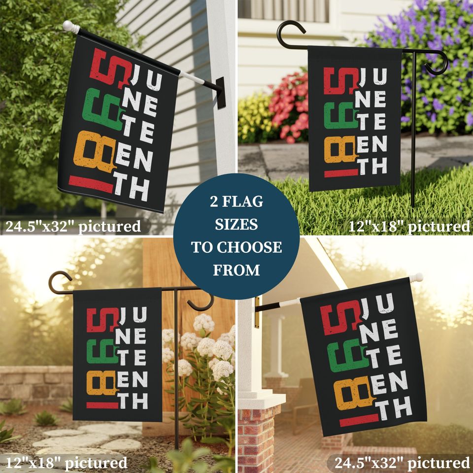 Juneteenth Flag, Juneteenth Decor, Juneteenth Gift, Black Independence Day Flag, African American Home Decor