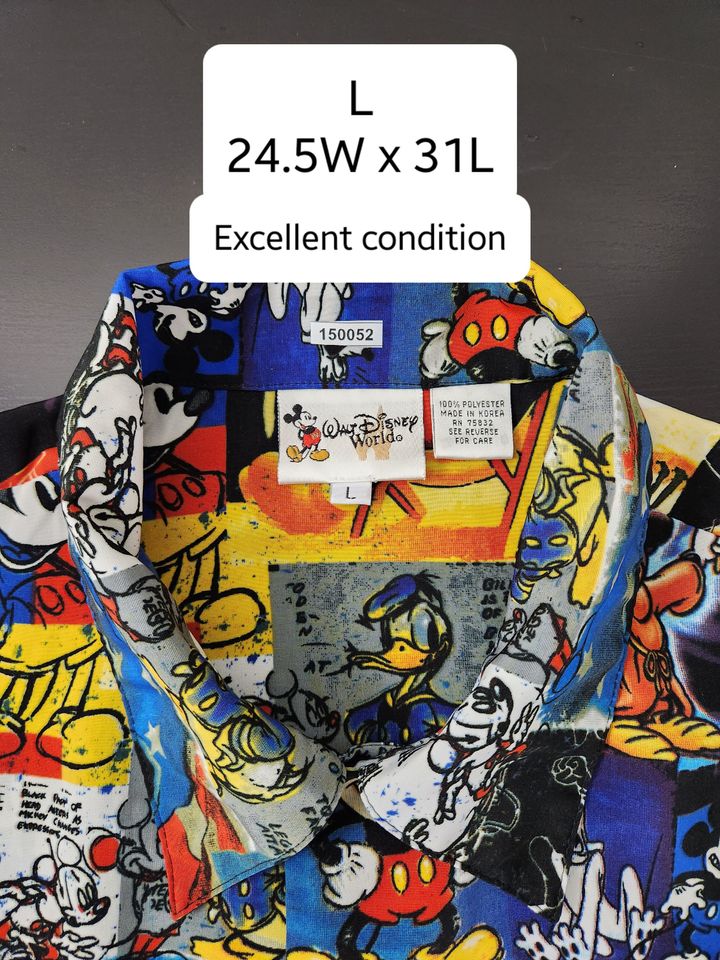 Vintage Mickey, Large, Mickey Mouse, Disney, Mosaic Print, Patchwork