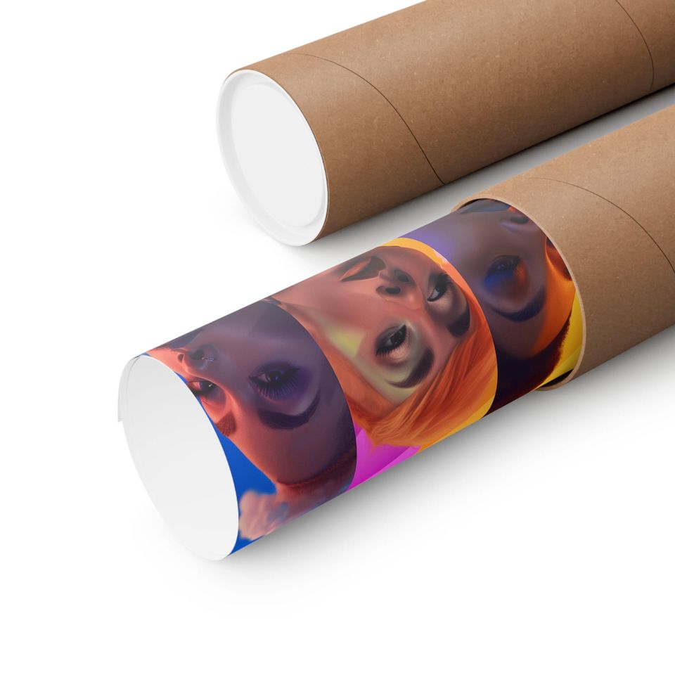 Museum-Grade Fine Art Premium Matte Vertical Poster