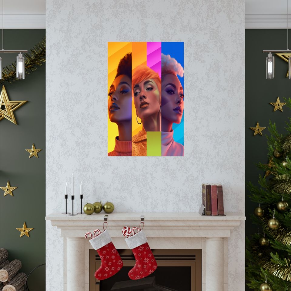 Museum-Grade Fine Art Premium Matte Vertical Poster