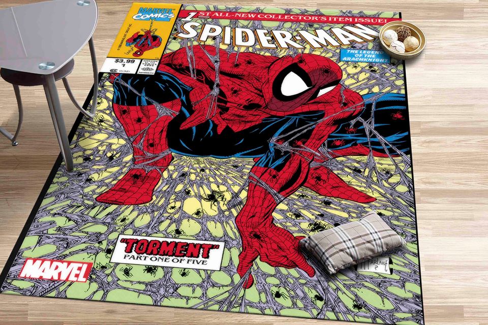 Spiderman Rug, Wall Hanging Rug