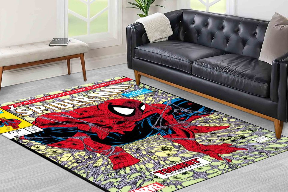 Spiderman Rug, Wall Hanging Rug
