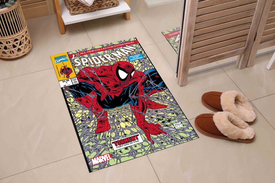 Spiderman Rug, Wall Hanging Rug