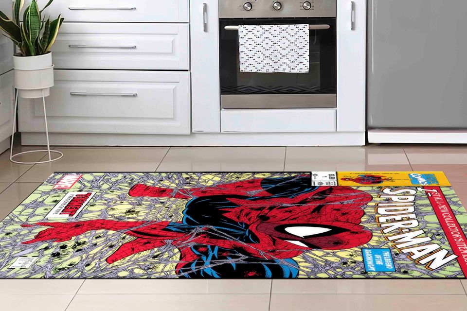 Spiderman Rug, Wall Hanging Rug