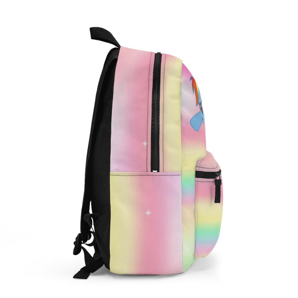 Rainbow Dash Backpack, Back to School Kids Backpack, Toddlers Backpack For School Sleepovers