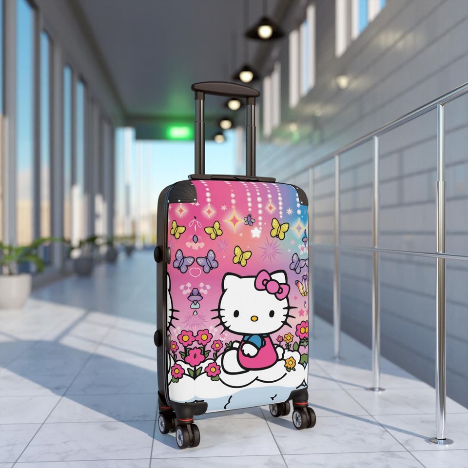 Hello Kitty Butterfly Suitcase