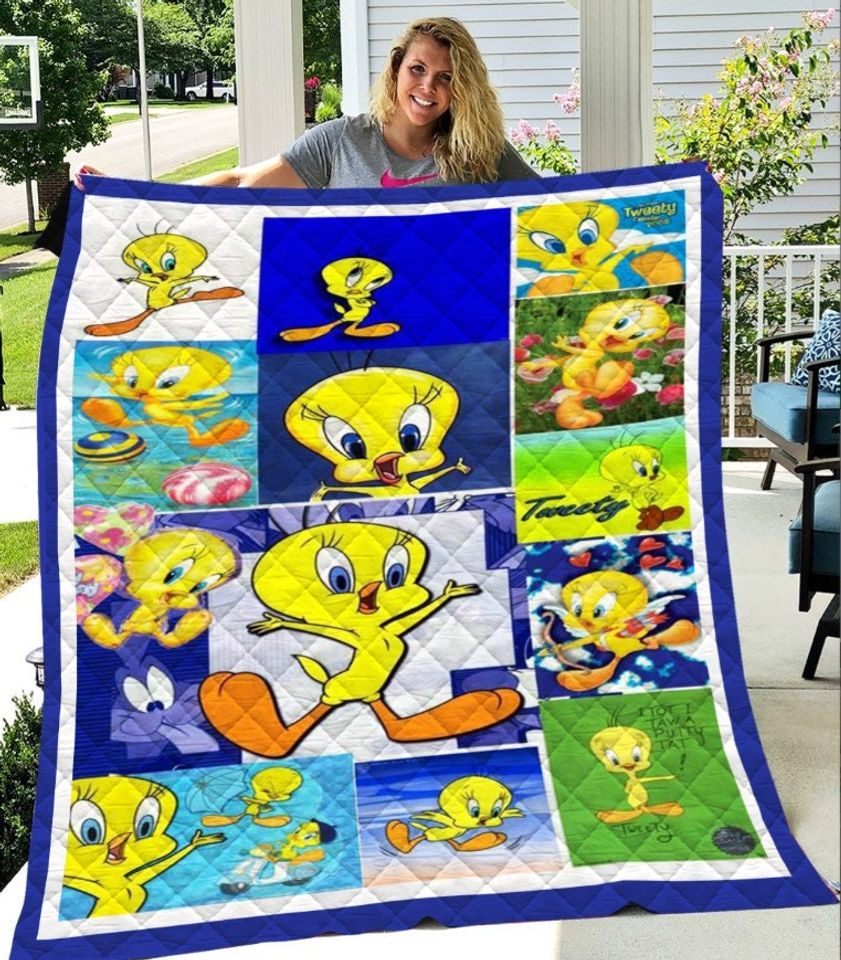 Tweety Bird Blanket, Tweety Bird Fleece Blanket