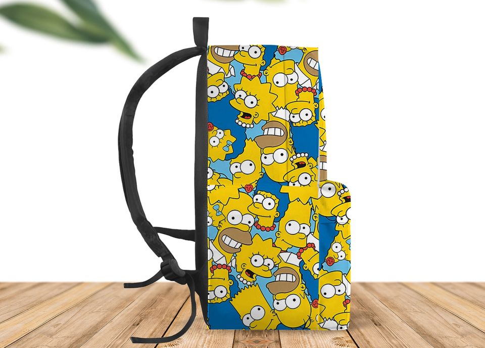 The Simpsons Family Back To School Disney Backpack