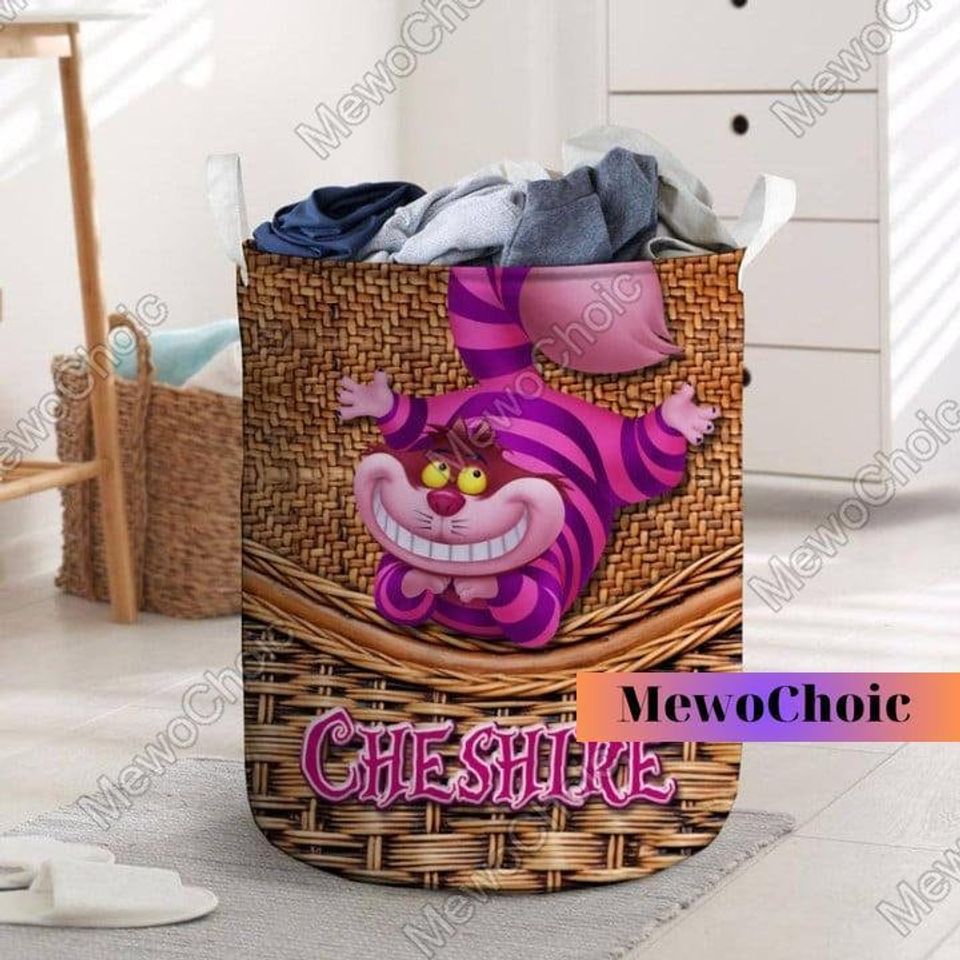 Cheshire Cat Laundry Basket, Disney Cat Storage