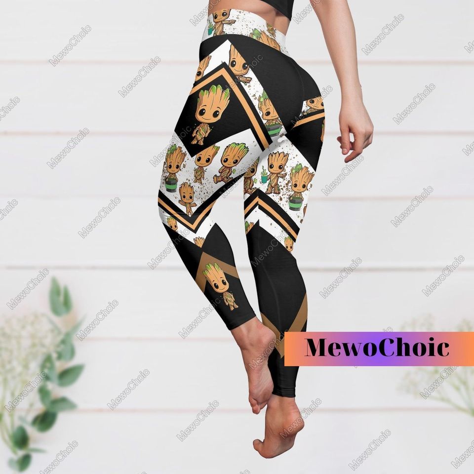 I Am Groot Hoodie Legging, Cute Groot Starwars