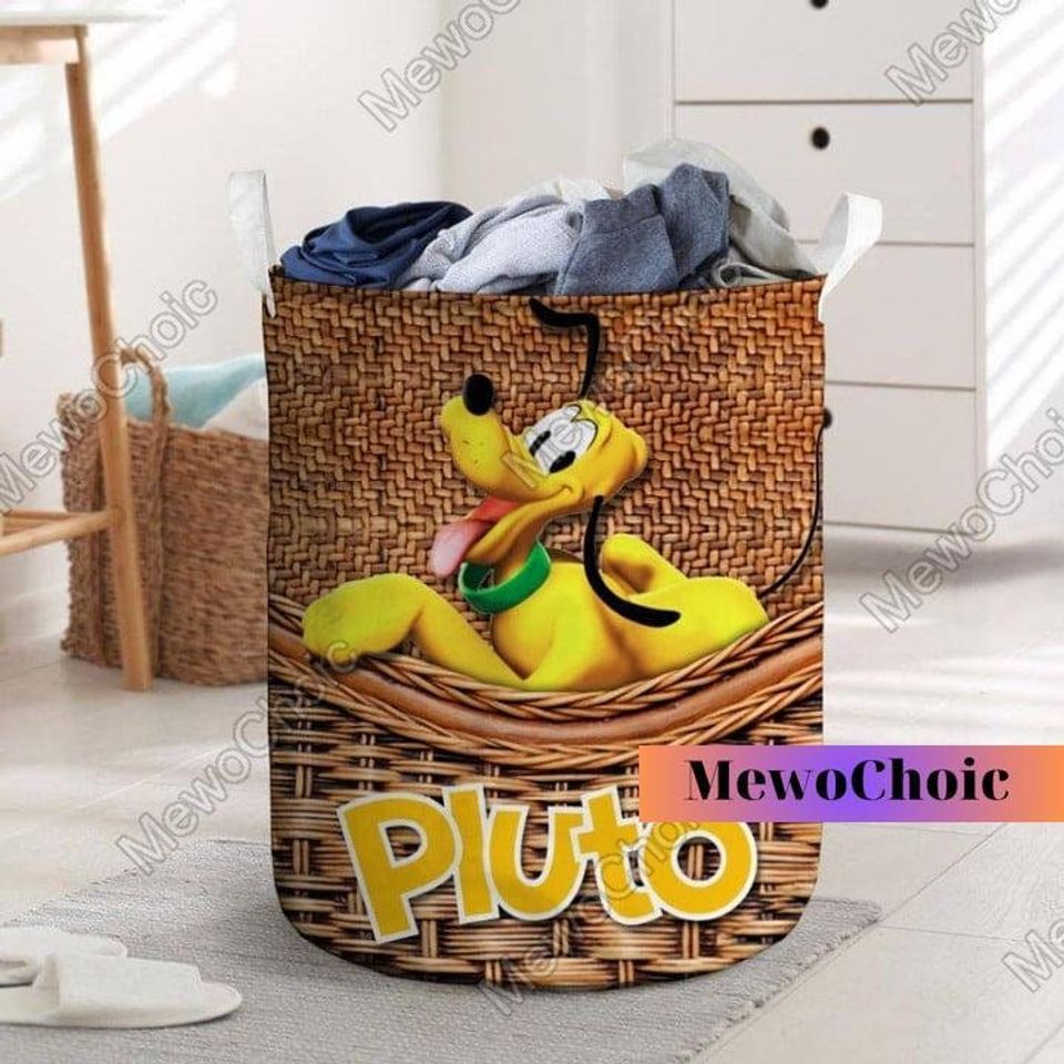 Pluto Dog Laundry Basket, Disney Pluto Storage