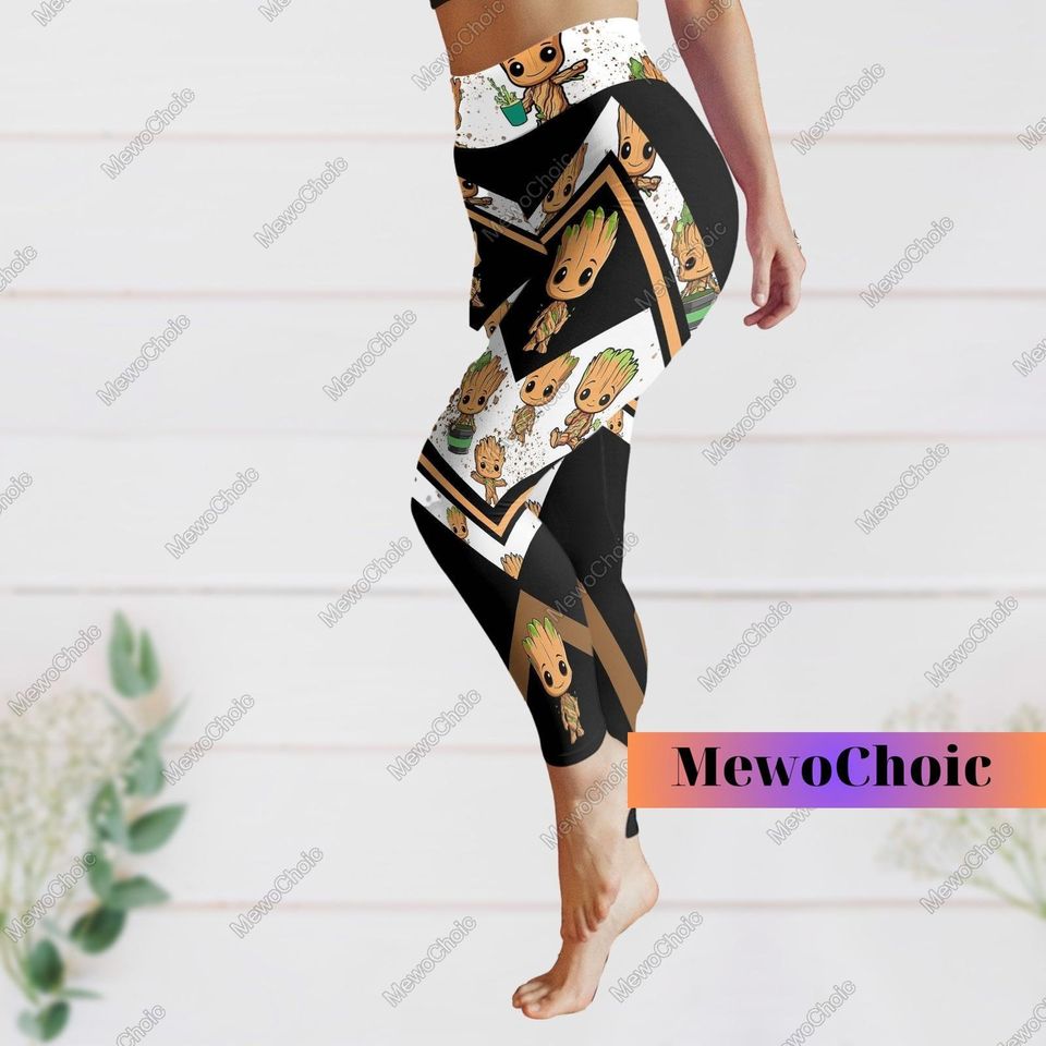 I Am Groot Hoodie Legging, Cute Groot Starwars