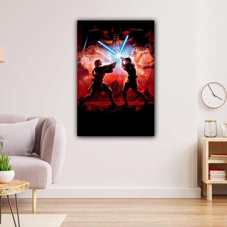 Starwars Anakin vs Obi Wan Poster