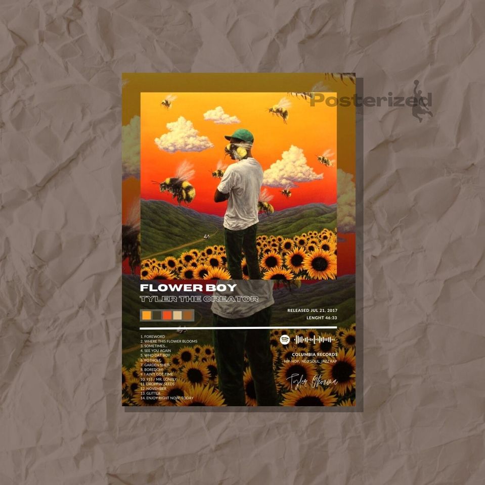 Tyler The Creator - Flower Boy - Poster